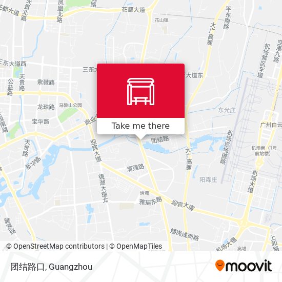 团结路口 map