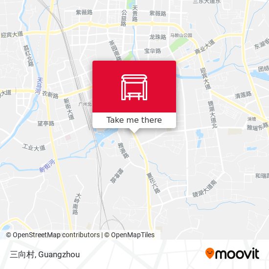 三向村 map