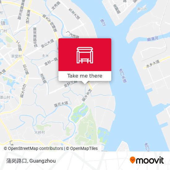 蒲岗路口 map