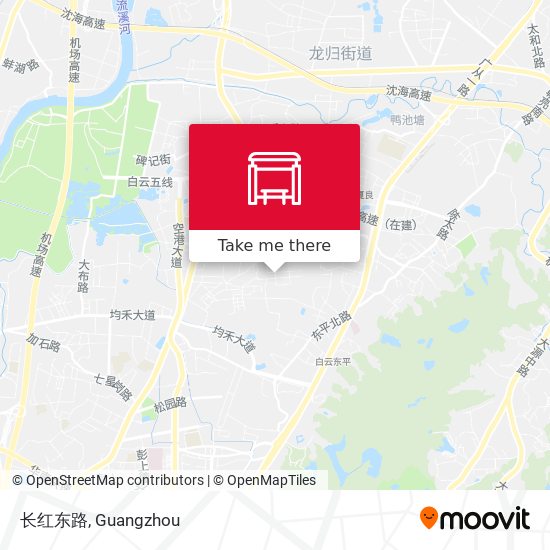 长红东路 map