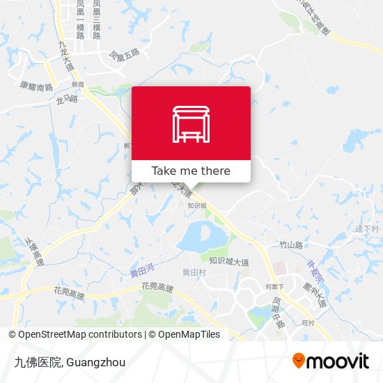 九佛医院 map