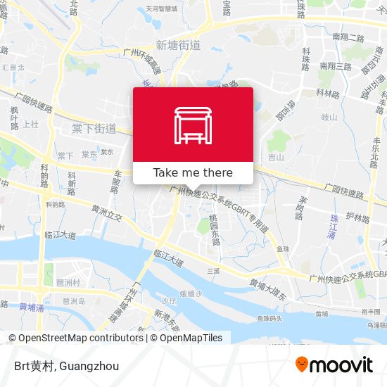 Brt黄村 map