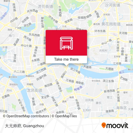 大元帅府 map