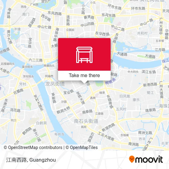 江南西路 map