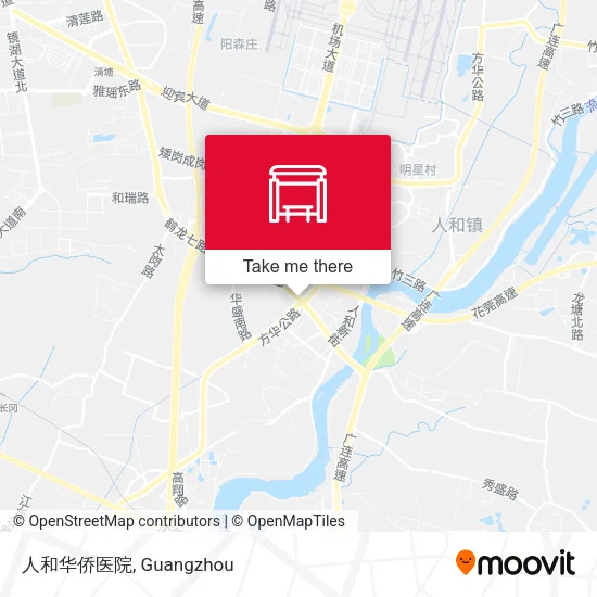 人和华侨医院 map