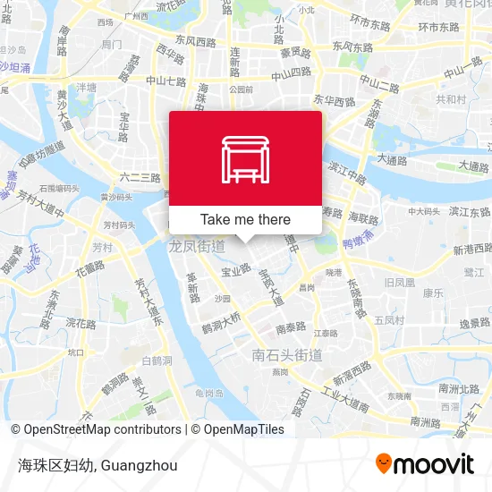 海珠区妇幼 map