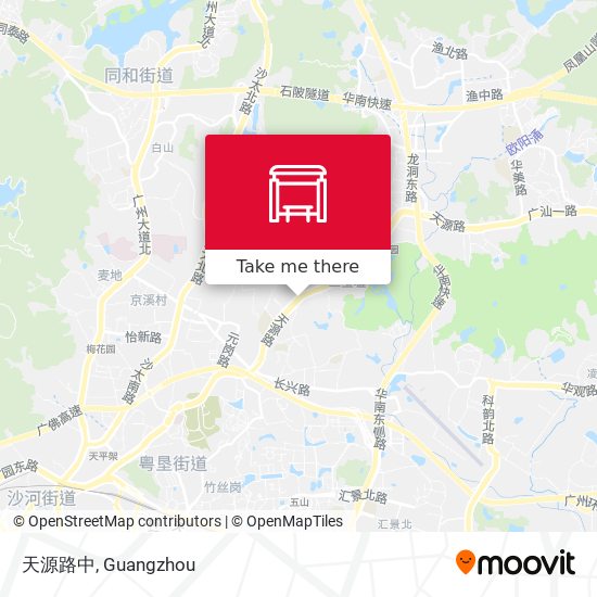 天源路中 map