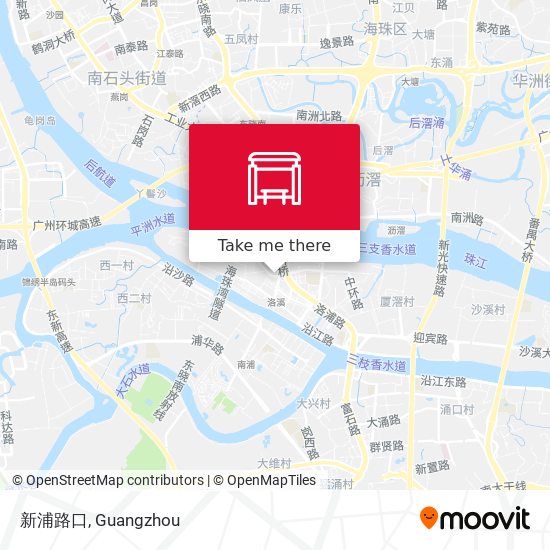 新浦路口 map