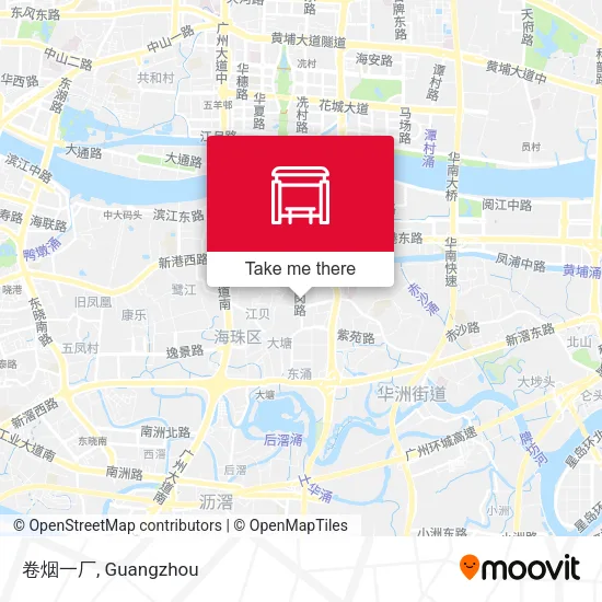 卷烟一厂 map