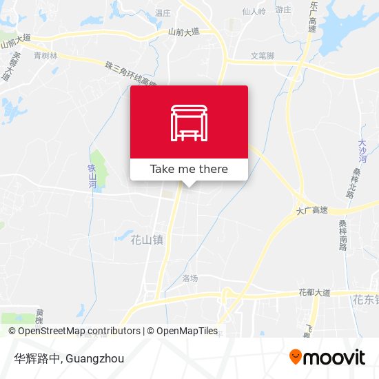 华辉路中 map