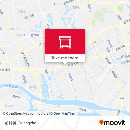 前锋路 map