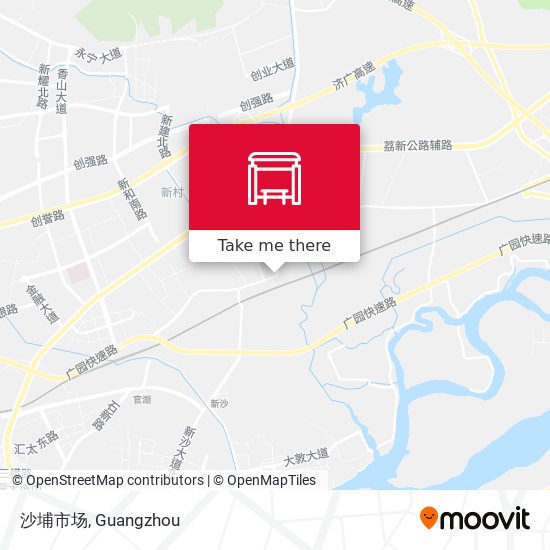 沙埔市场 map