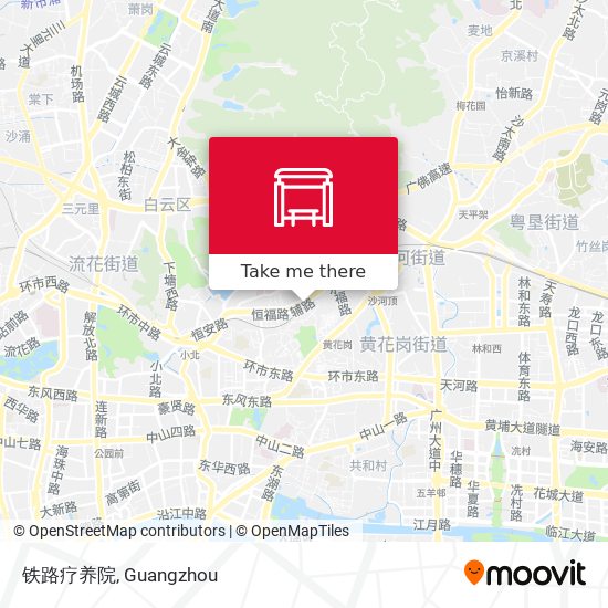 铁路疗养院 map