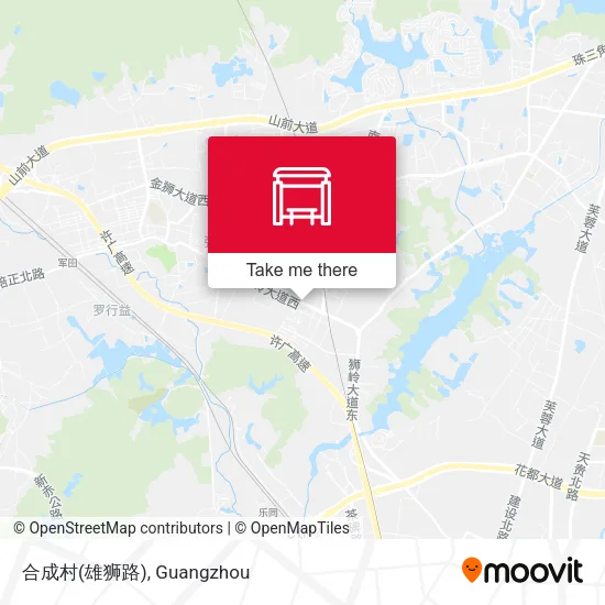 合成村(雄狮路) map