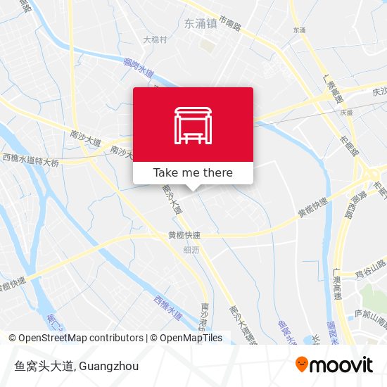 鱼窝头大道 map