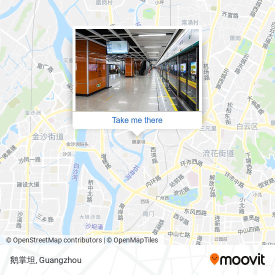 鹅掌坦 map