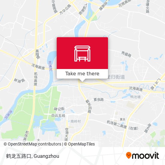 鹤龙五路口 map