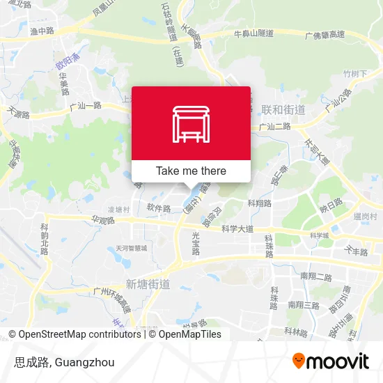 思成路 map