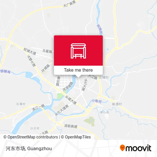 河东市场 map
