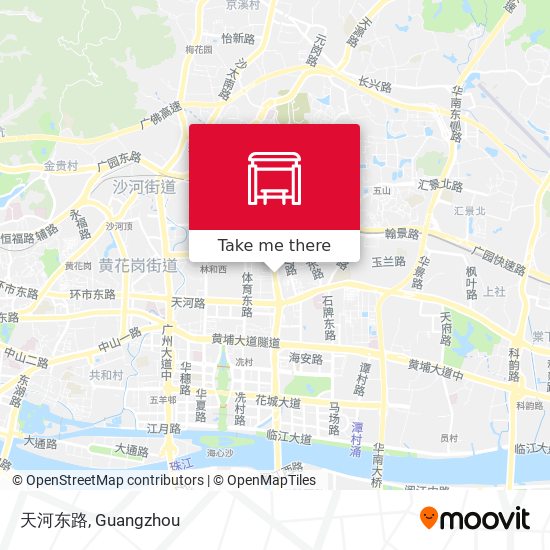 天河东路 map