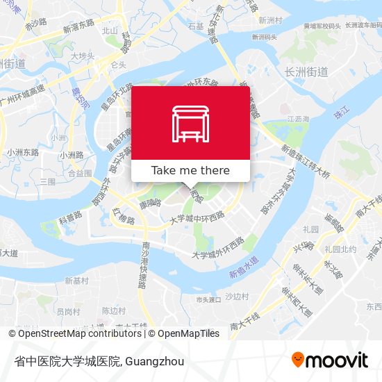 省中医院大学城医院 map