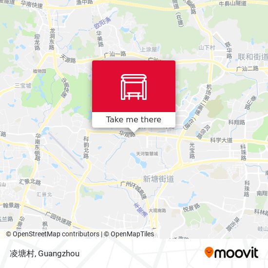 凌塘村 map