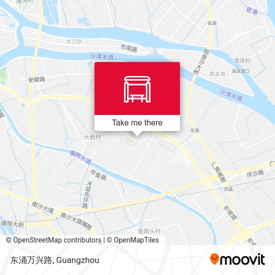 东涌万兴路 map