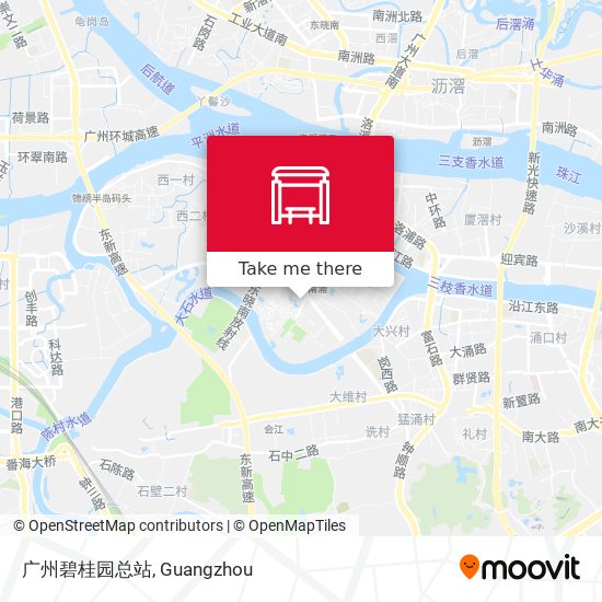 广州碧桂园总站 map