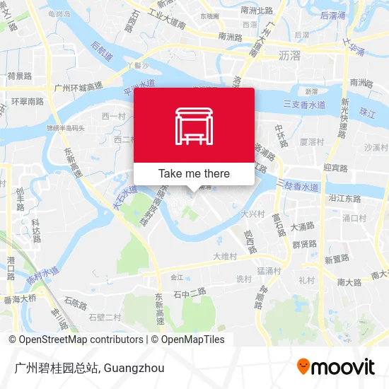 广州碧桂园总站 map