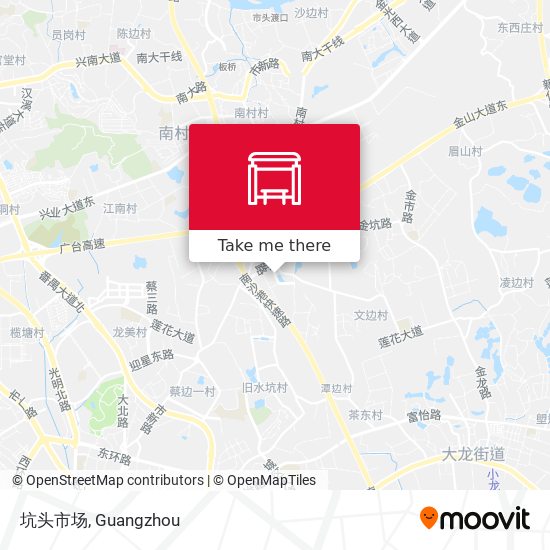 坑头市场 map
