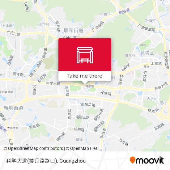 科学大道(揽月路路口) map