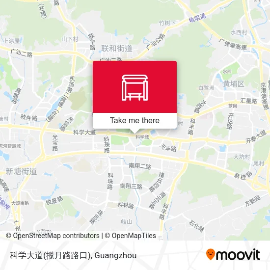 科学大道(揽月路路口) map