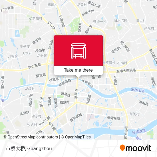 市桥大桥 map