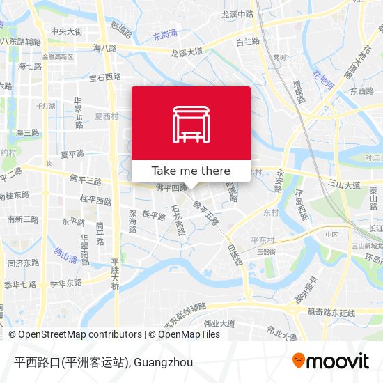 平西路口(平洲客运站) map