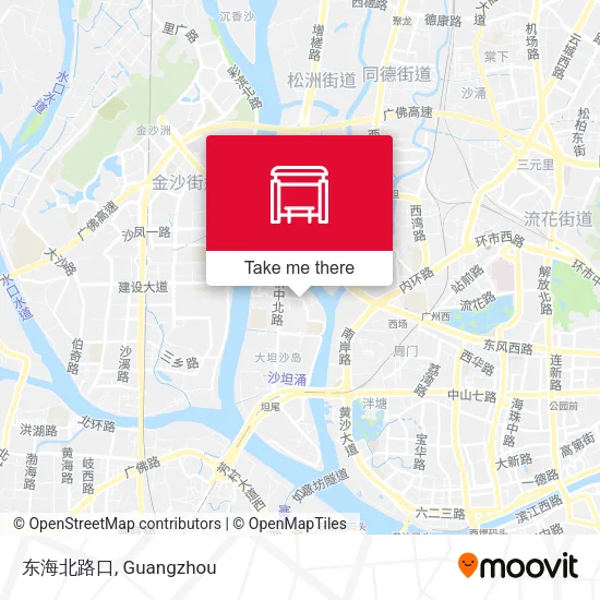 东海北路口 map