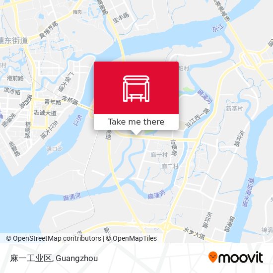 麻一工业区 map