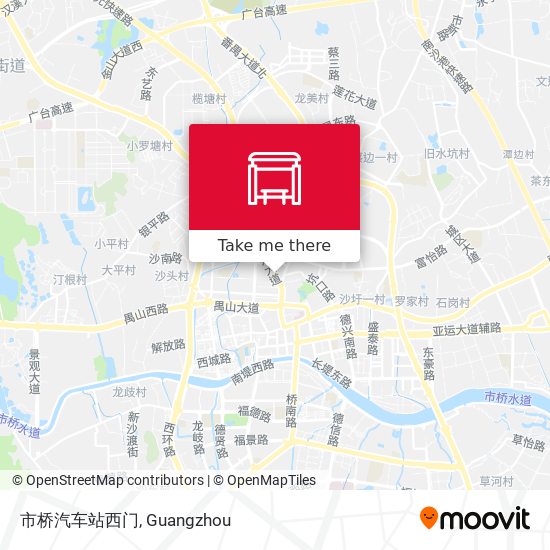 市桥汽车站西门 map