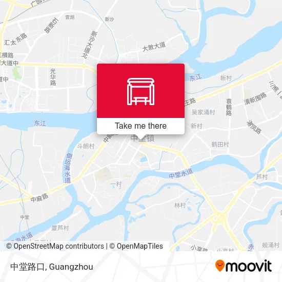 中堂路口 map