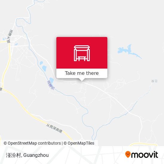 湴汾村 map