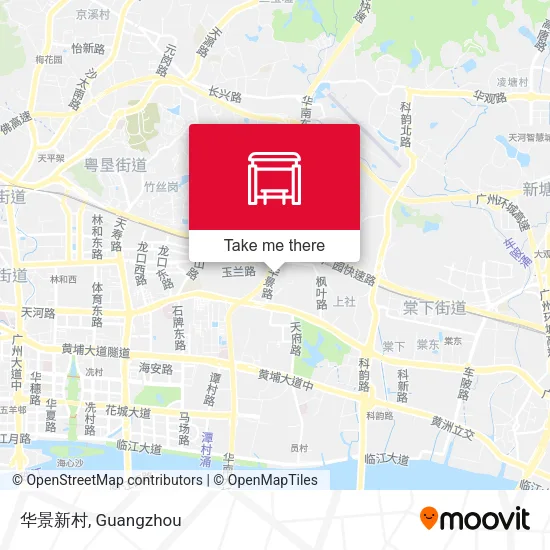 华景新村 map