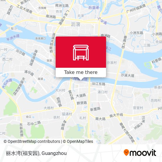 丽水湾(福安园) map