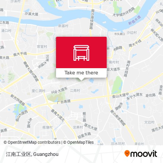 江南工业区 map