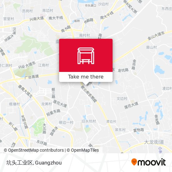 坑头工业区 map