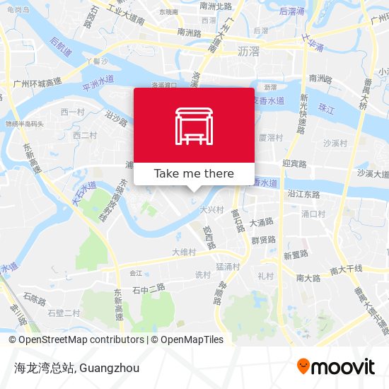 海龙湾总站 map
