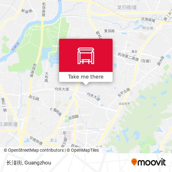 长湴街 map