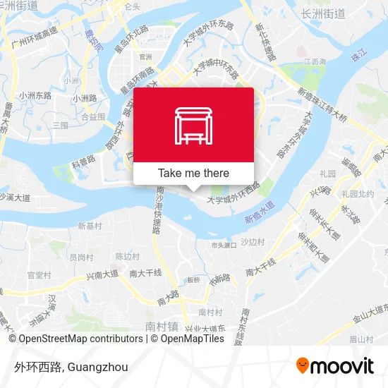外环西路 map