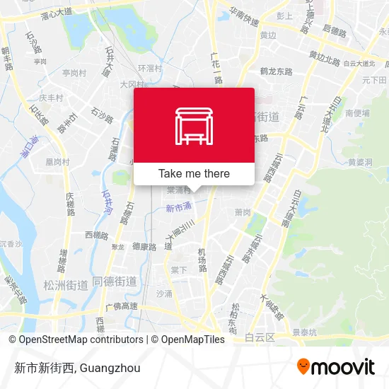 新市新街西 map