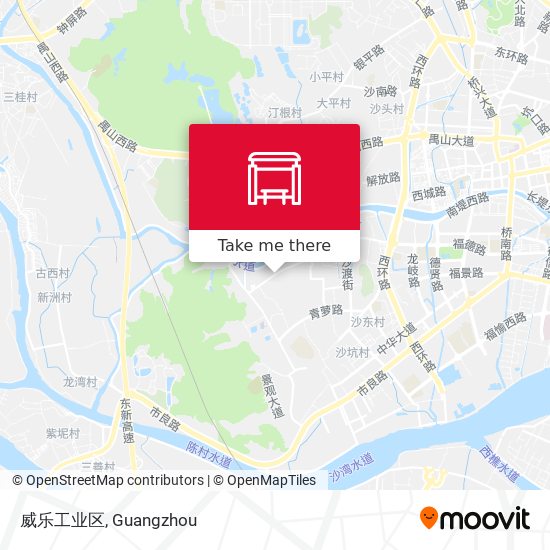 威乐工业区 map