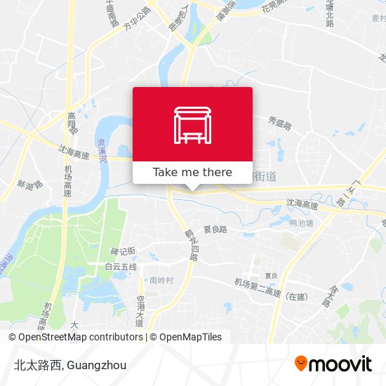 北太路西 map