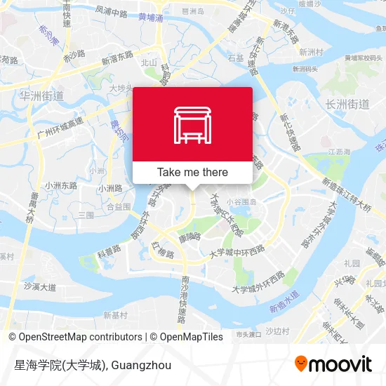 星海学院(大学城) map